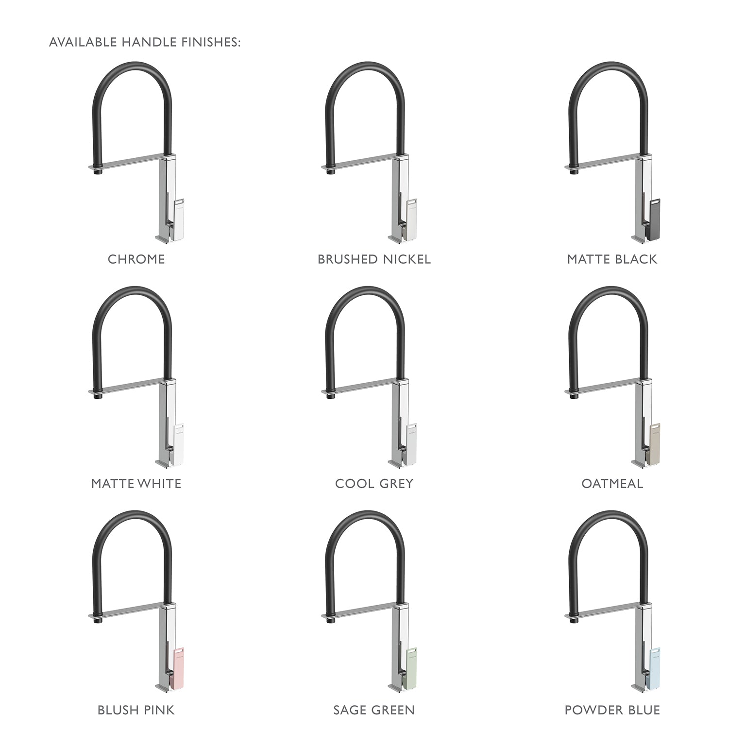 PHOENIX ZIMI SINK MIXER 460MM CHROME