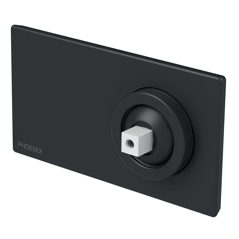 PHOENIX ZIMI SHOWER / WALL MIXER 116MM MATTE BLACK