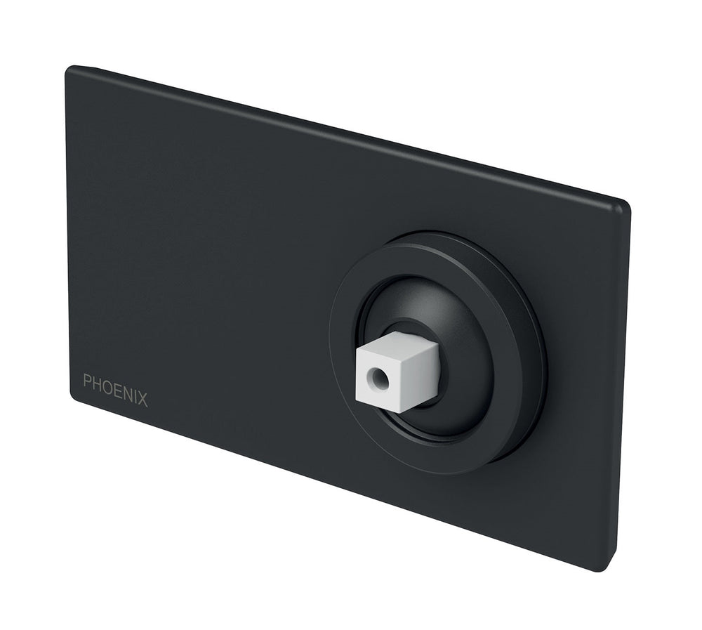 PHOENIX ZIMI SHOWER / WALL MIXER 116MM MATTE BLACK