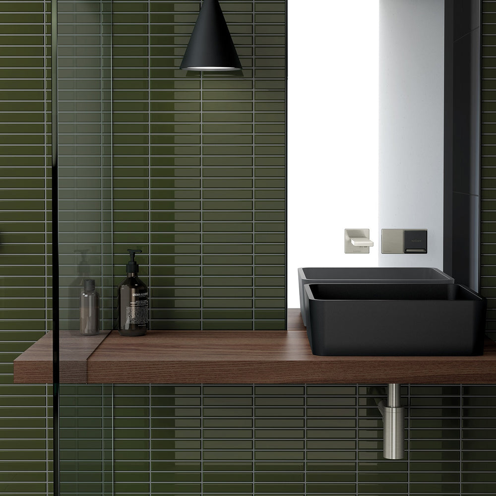 PHOENIX ZIMI SHOWER / WALL MIXER 116MM BRUSHED NICKEL