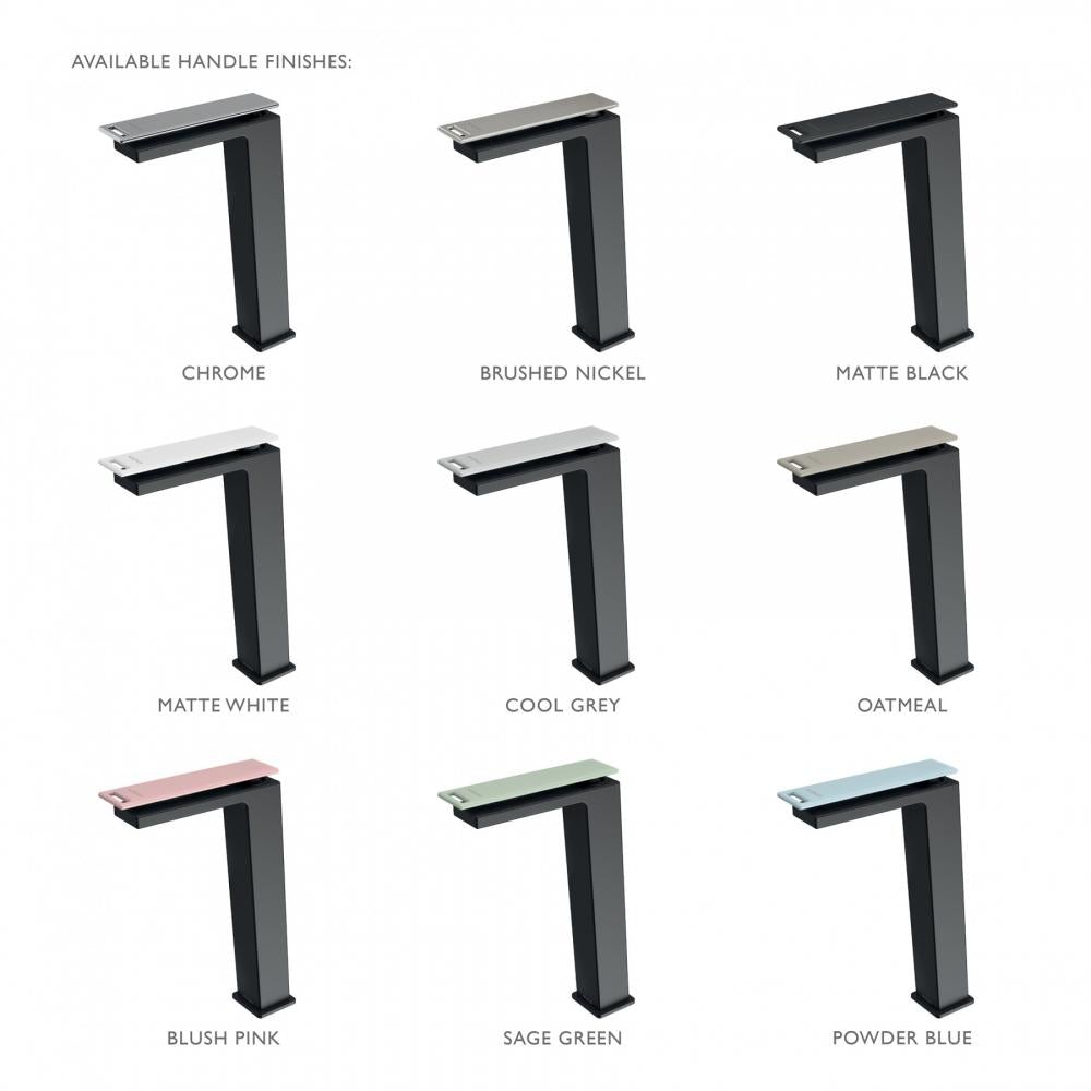 PHOENIX ZIMI VESSEL MIXER 241MM MATTE BLACK