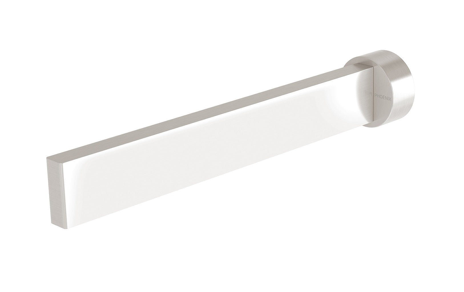 PHOENIX LEXI MKII BASIN OUTLET 200MM BRUSHED NICKEL