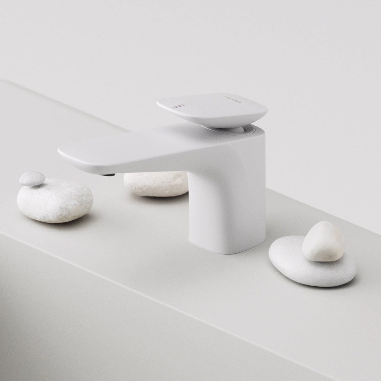 PHOENIX NUAGE BASIN MIXER MATTE WHITE