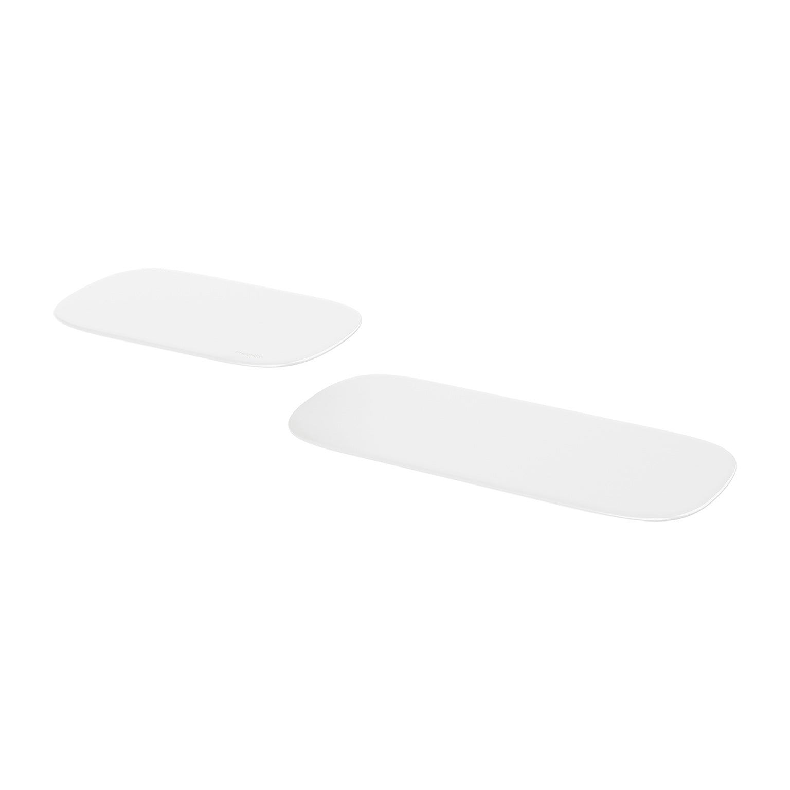 PHOENIX NUAGE SHOWER SHELVES MATTE WHITE 100MM