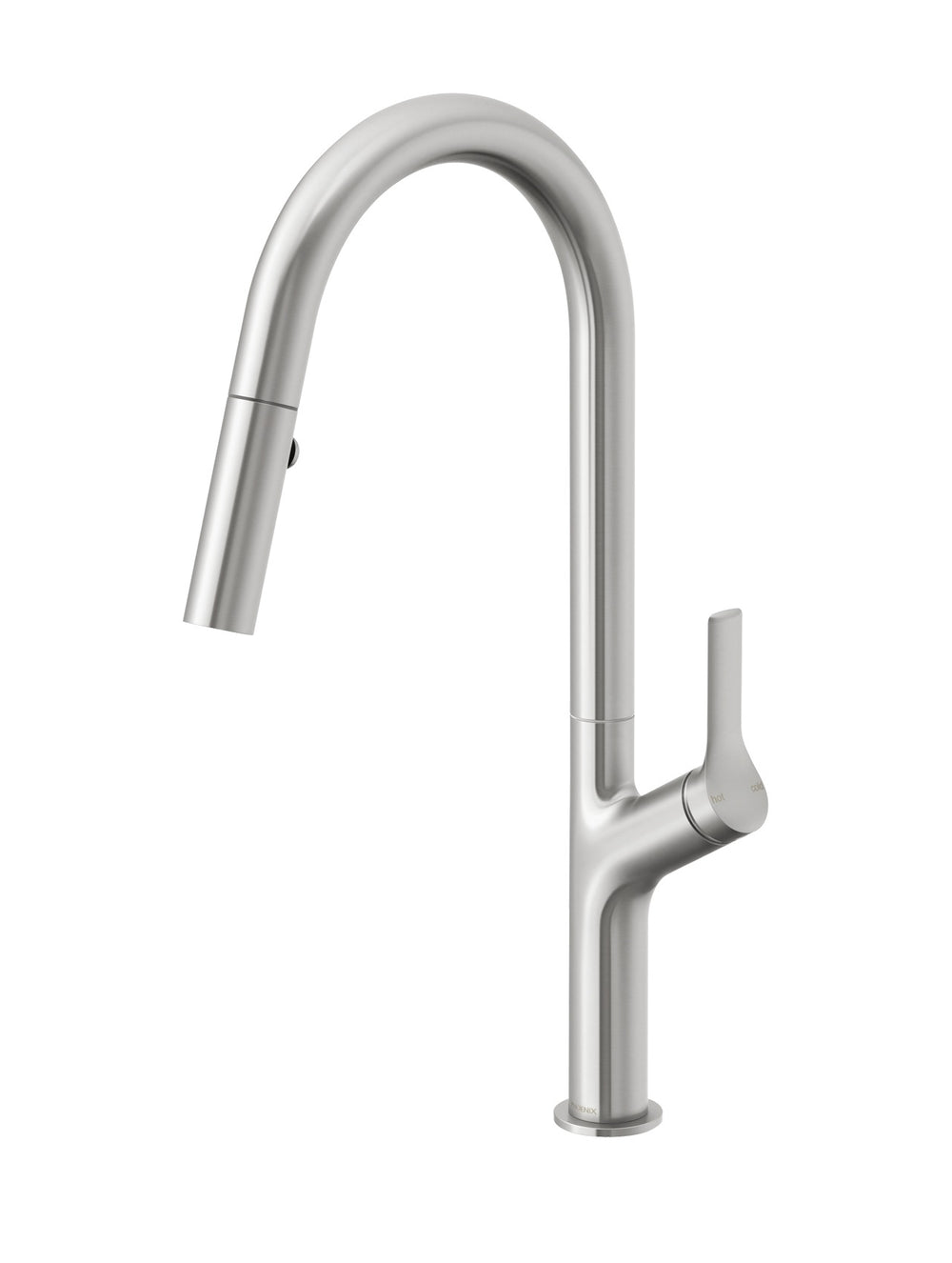 PHOENIX LINQ PULL OUT SINK MIXER 452MM STAINLESS STEEL