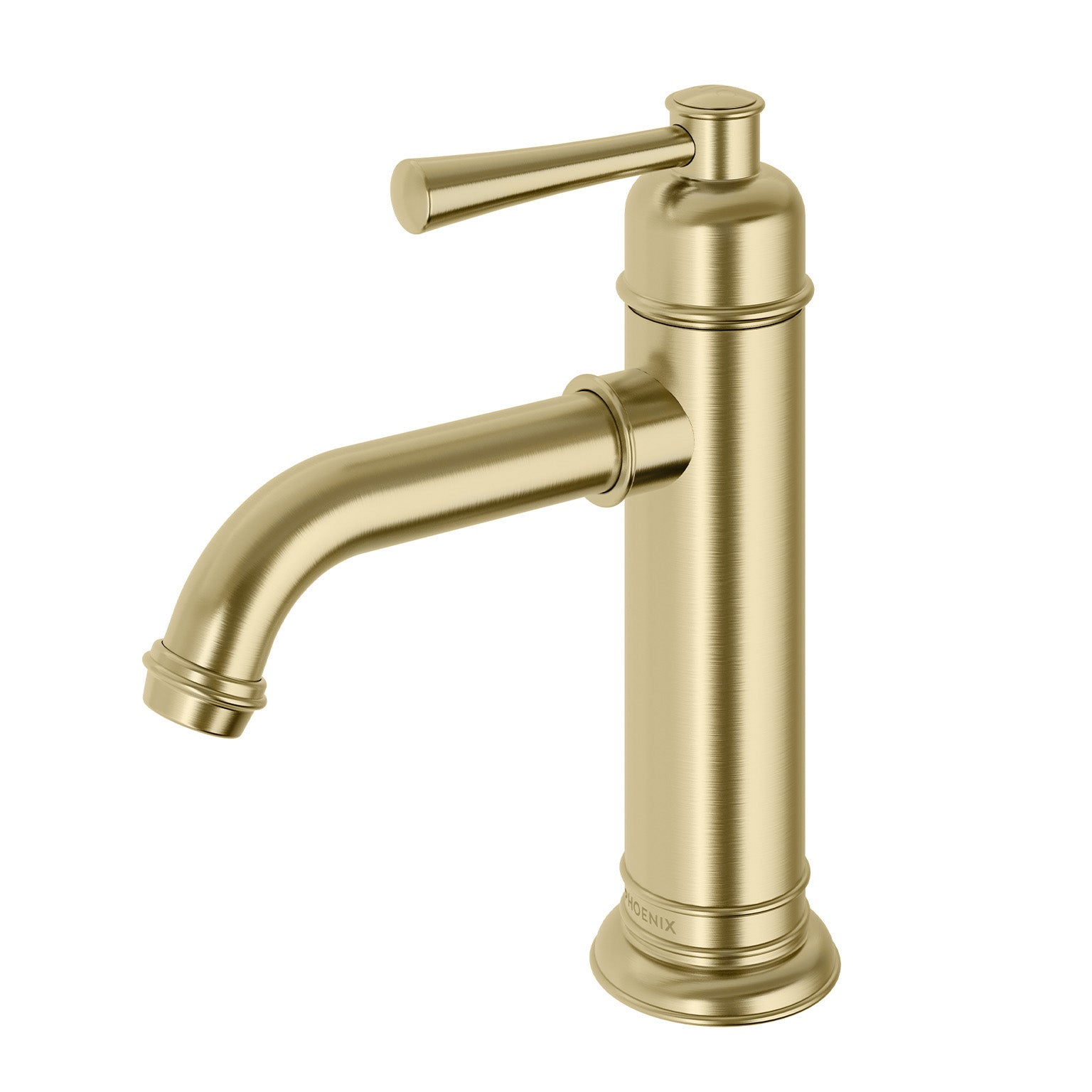 PHOENIX CROMFORD LEAD FREE BASIN MIXER 174MM BRUSHED GOLD