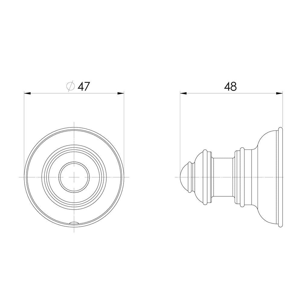 PHOENIX CROMFORD ROBE HOOK BRUSHED GOLD 48MM