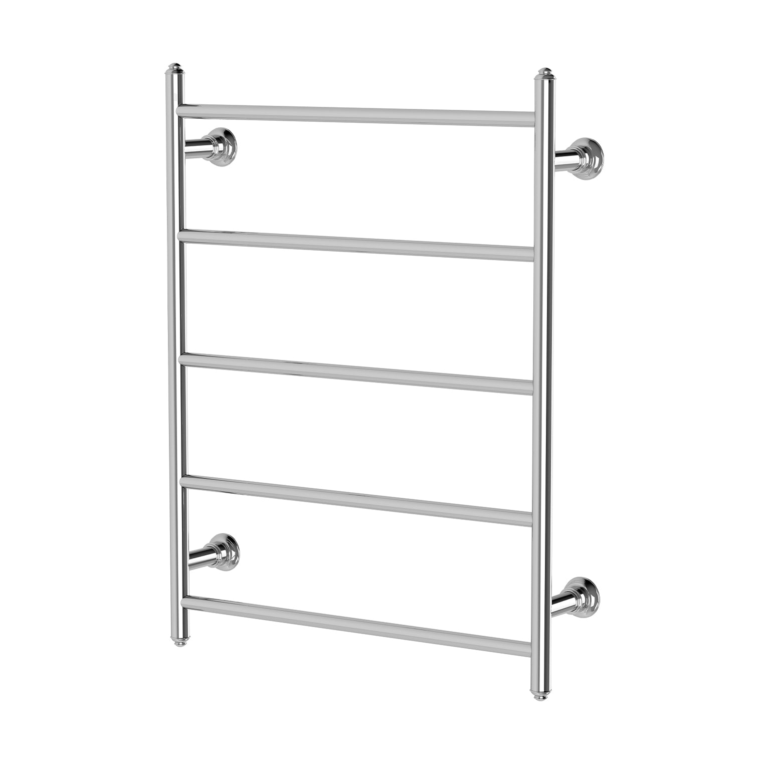 PHOENIX CROMFORD 5-BARS ROUND HEATED TOWEL LADDER CHROME 550MM