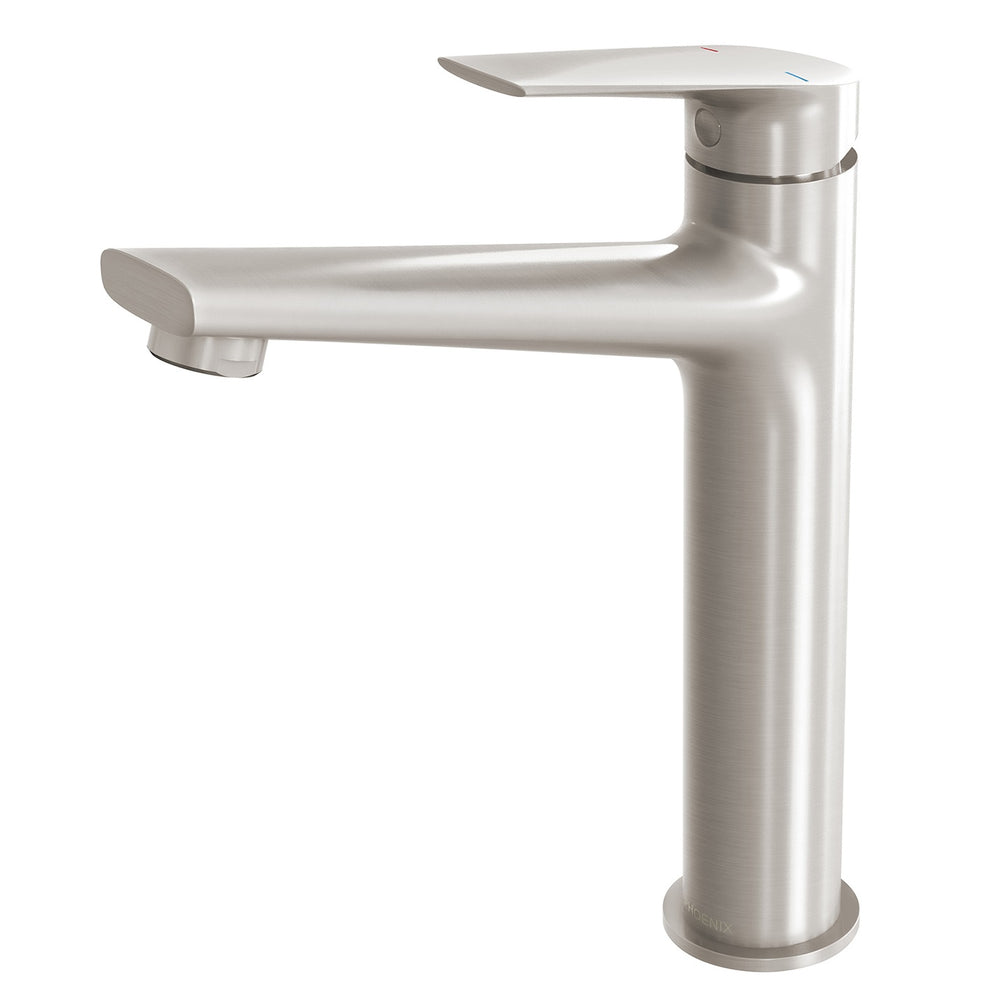 PHOENIX ARLO LEAD FREE VESSEL MIXER 242MM BRUSHED NICKEL