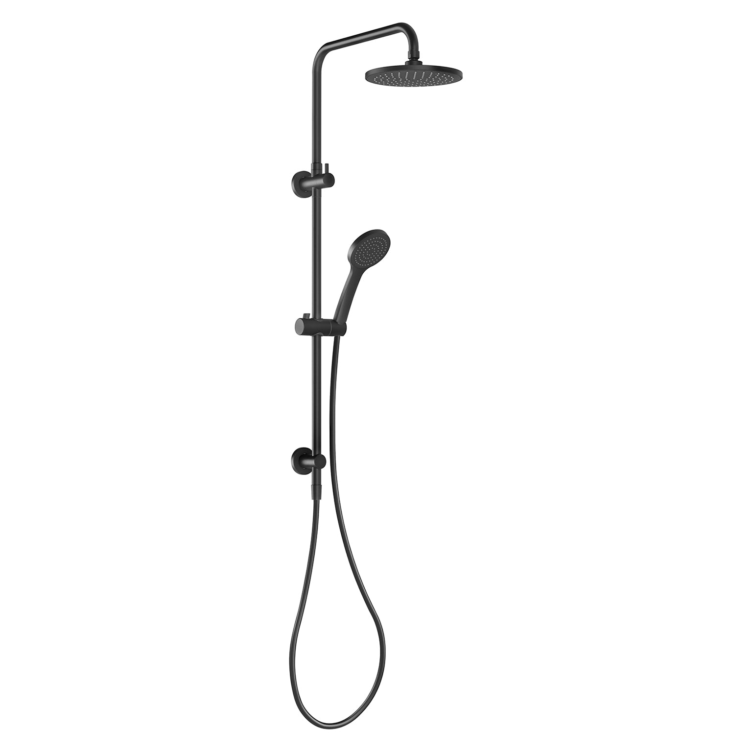 PHOENIX PINA TWIN SHOWER MATTE BLACK