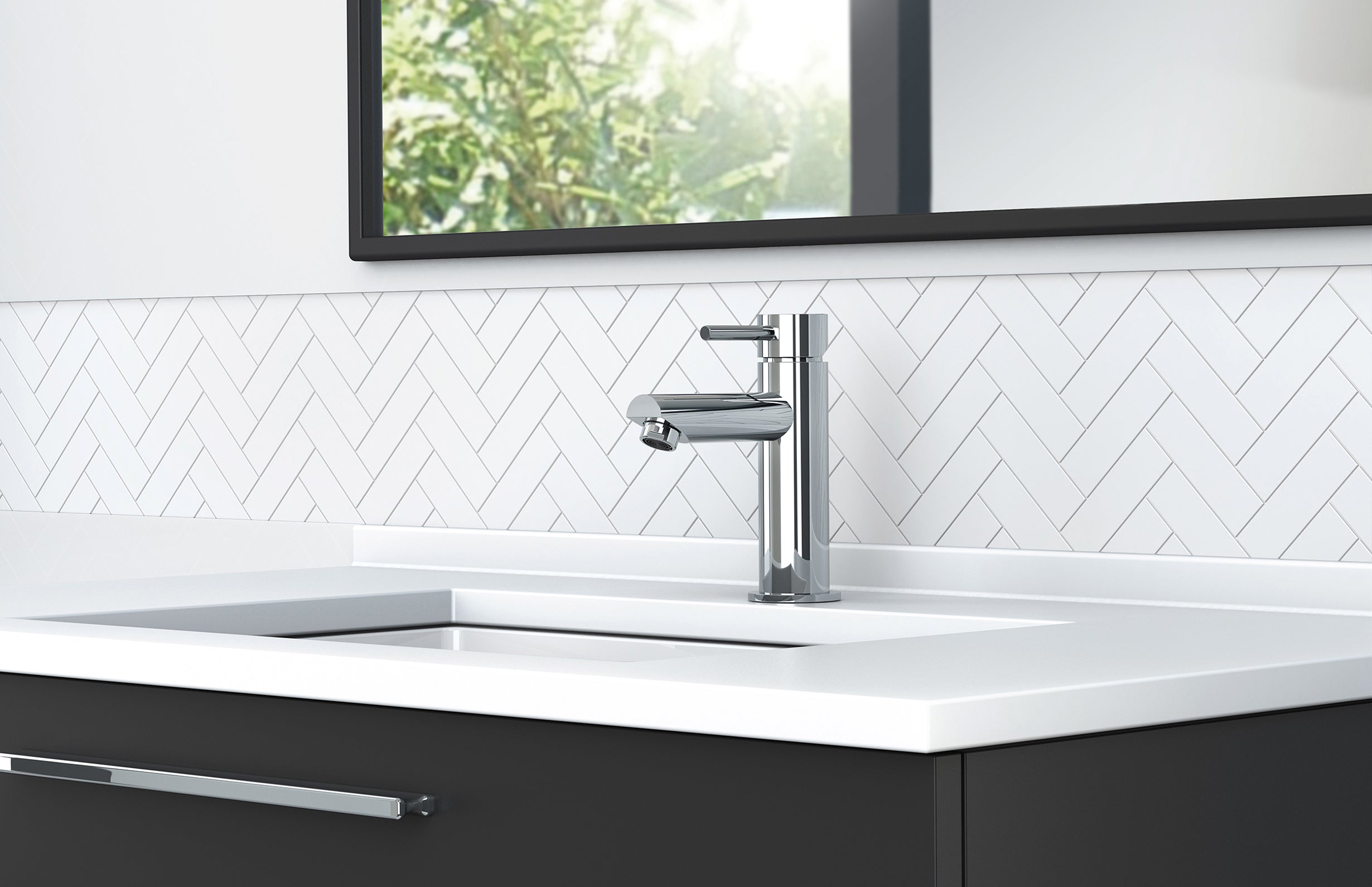 PHOENIX PINA LEAD FREE BASIN MIXER 153MM CHROME