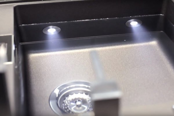 LINSOL CARBONO 27L KITCHEN SINK BLACK 1160MM