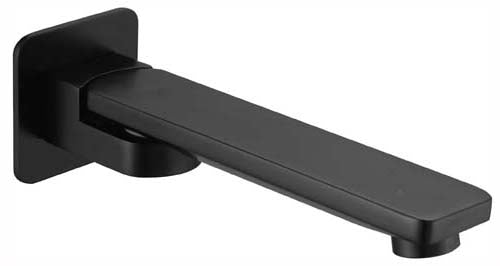 HELLYCAR ELEGANT SWIVEL BATH OUTLET 200MM BLACK