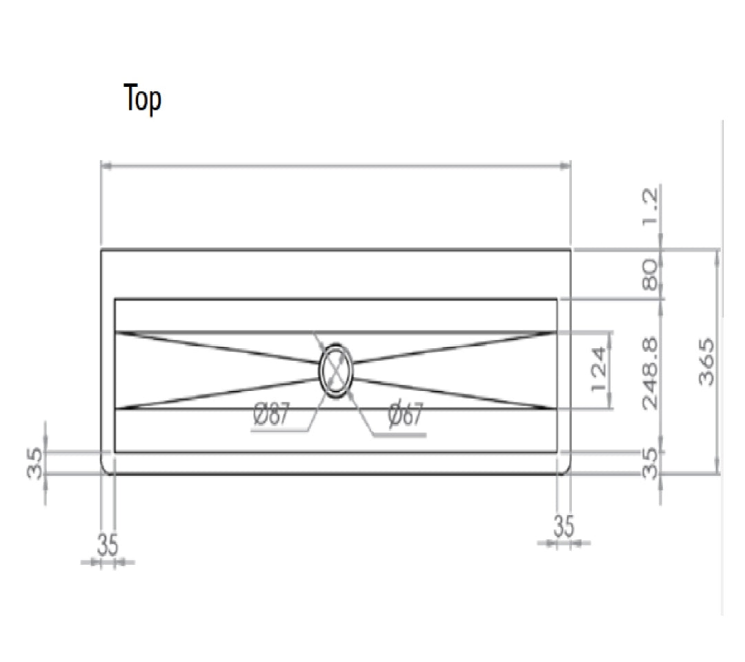 3MONKEEZ KITCHEN SINK STAINLESS STEEL 1200MM