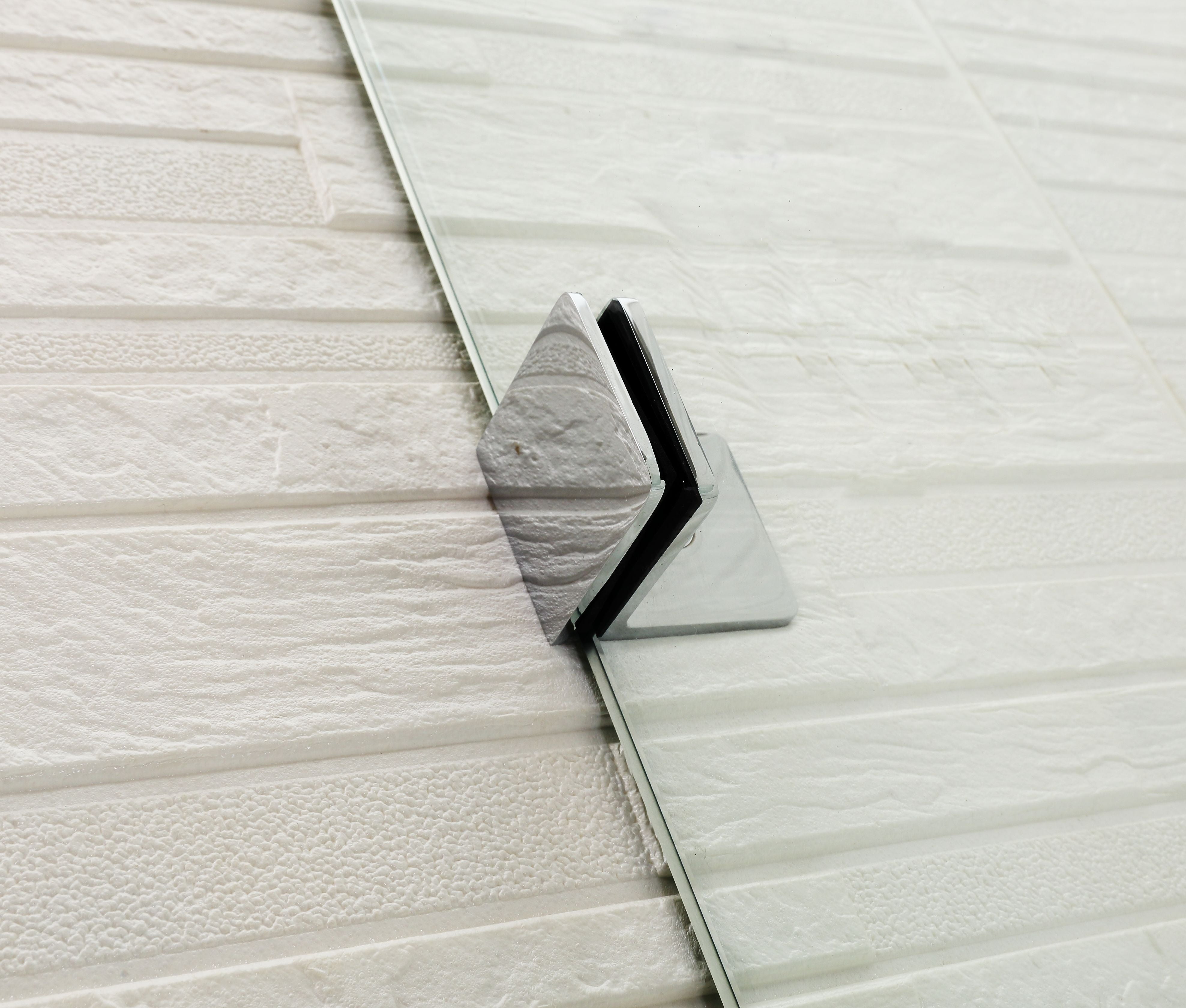 COVEY WALL TO WALL FRAMELESS PIVOTAL HINGE DOOR SHOWER SCREEN CHROME