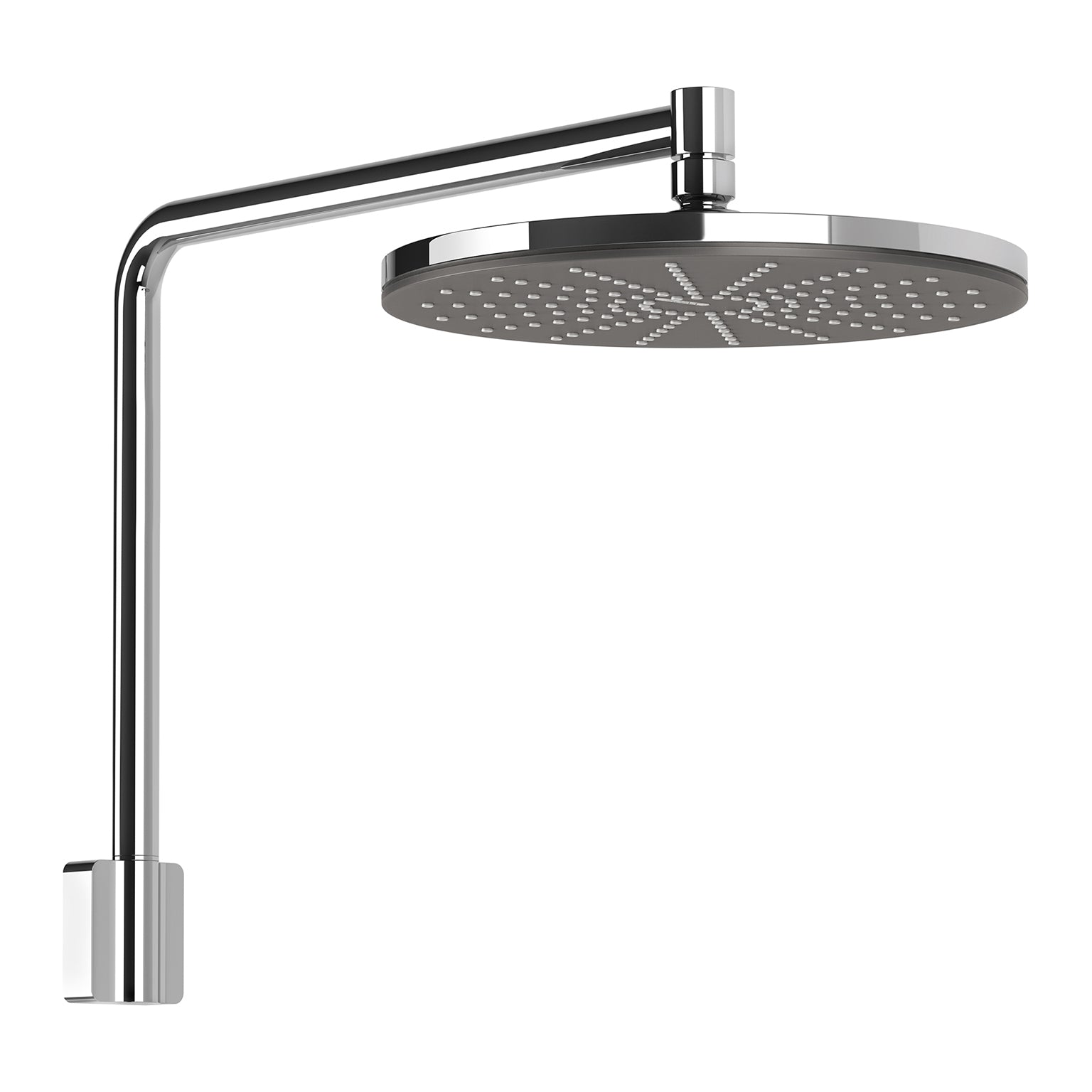 PHOENIX NX VIVE SHOWER ARM AND ROSE 250MM CHROME