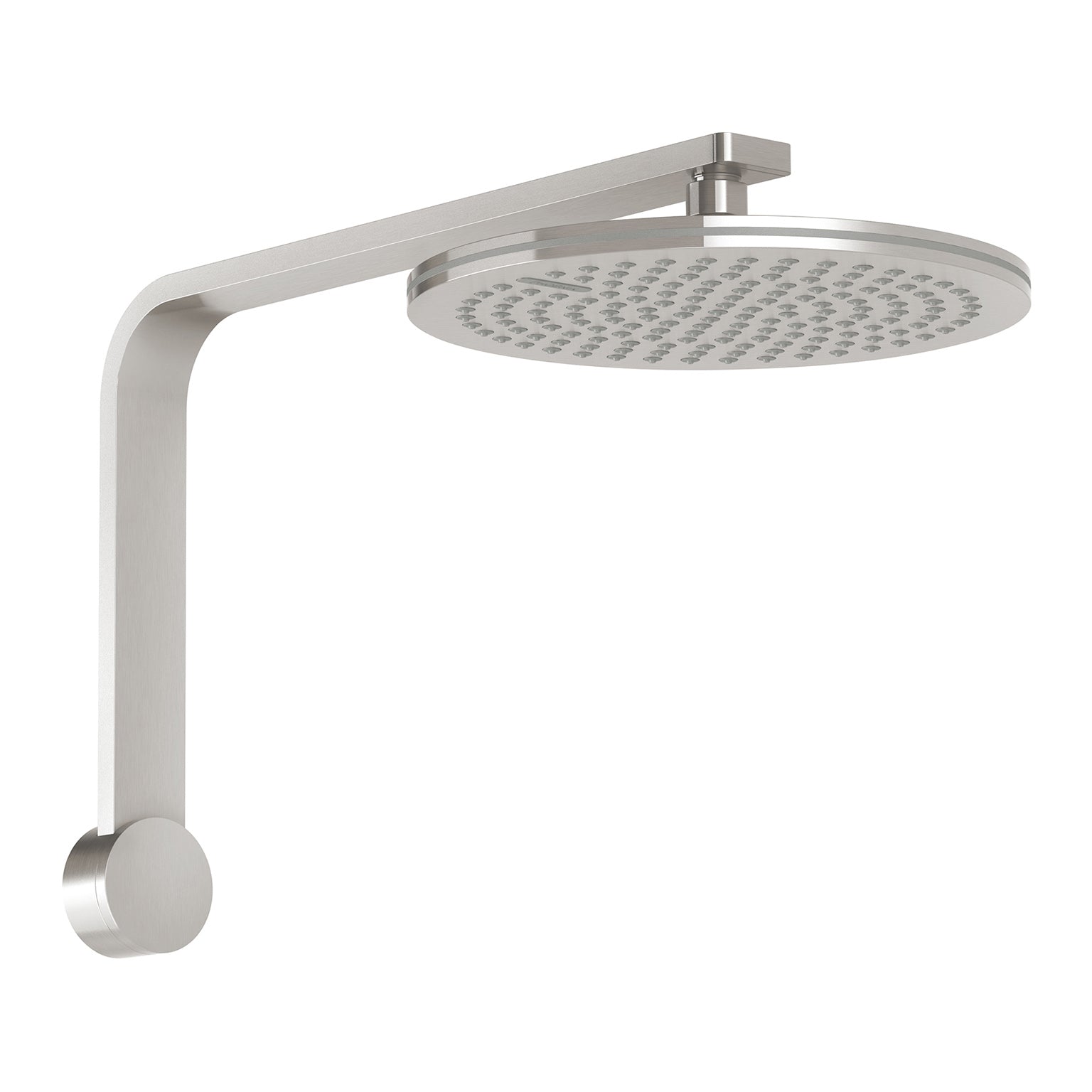 PHOENIX NX QUIL SHOWER ARM AND ROSE 250MM BRUSHED NICKEL