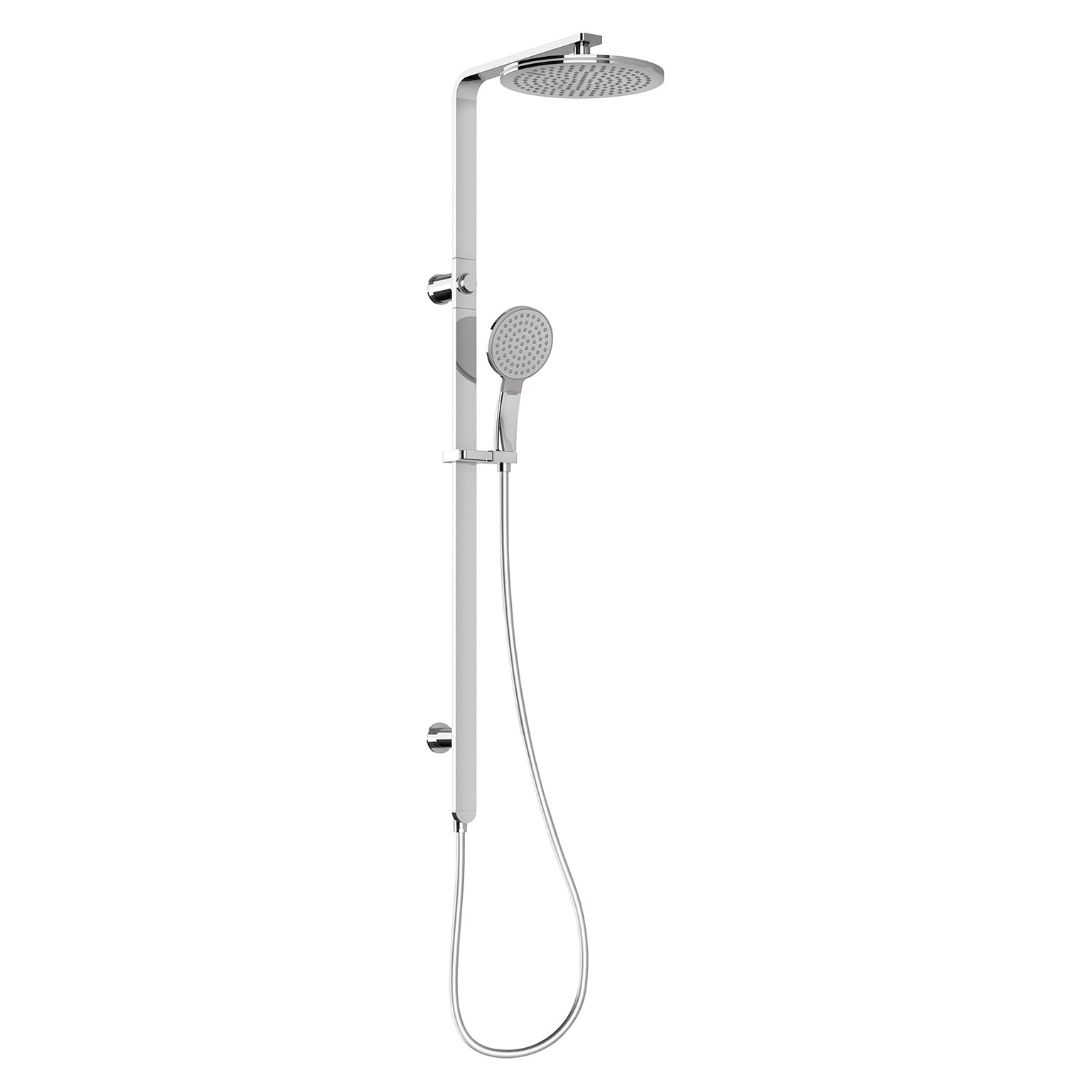PHOENIX NX QUIL TWIN SHOWER CHROME