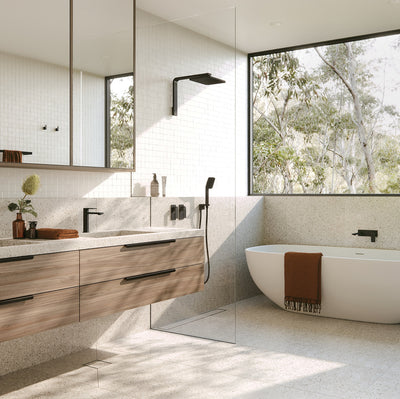 PHOENIX NX ORLI WITH HYDROSENSE SHOWER ARM AND HEAD MATTE BLACK