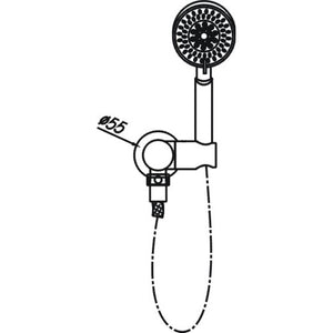 HELLYCAR LOGAN HAND SHOWER CHROME