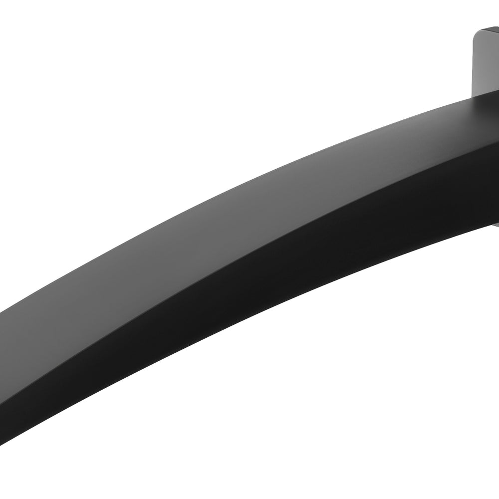 PHOENIX RUSH WALL BATH OUTLET 230MM MATTE BLACK