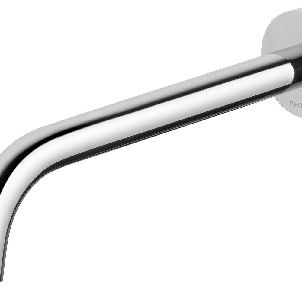PHOENIX VIVID SLIMLINE LEAD FREE WALL BASIN OUTLET 230MM CHROME