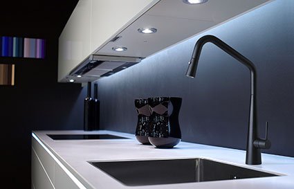 LINSOL ELIAS PULL OUT SINK MIXER (GUN METAL)