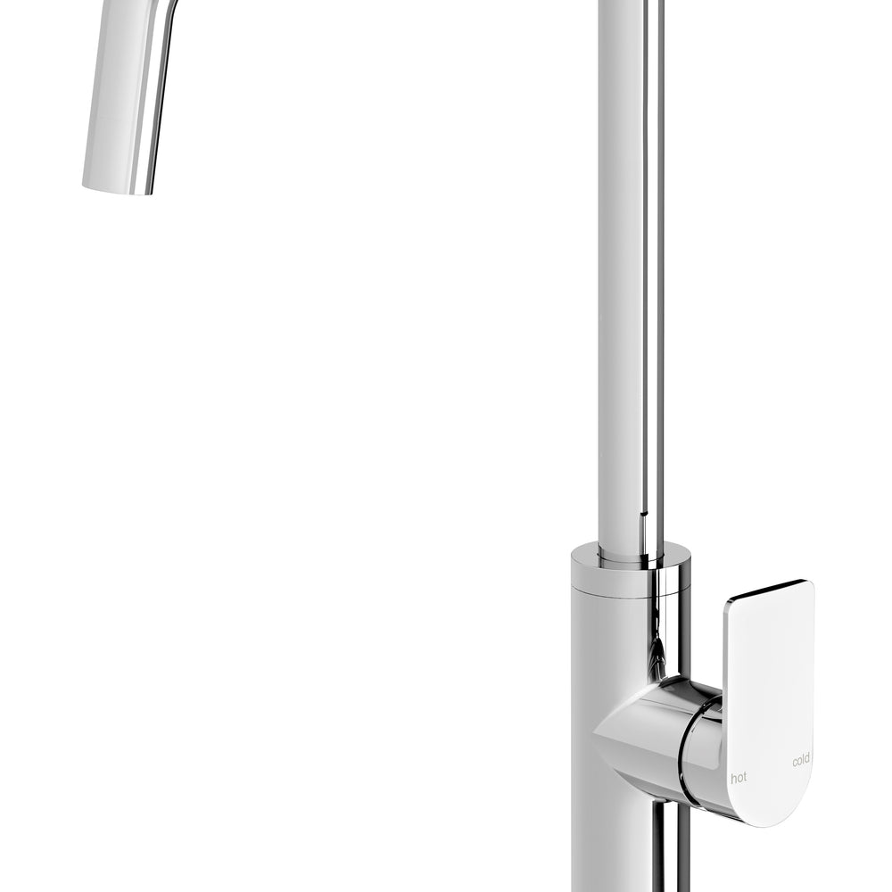 PHOENIX MEKKO SINK MIXER 190MM SQUARELINE CHROME