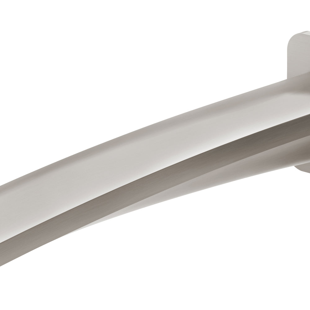PHOENIX MEKKO LEAD FREE WALL BATH OUTLET 200MM BRUSHED NICKEL