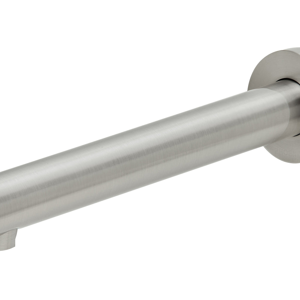 PHOENIX VIVID WALL BATH OUTLET 200MM BRUSHED NICKEL