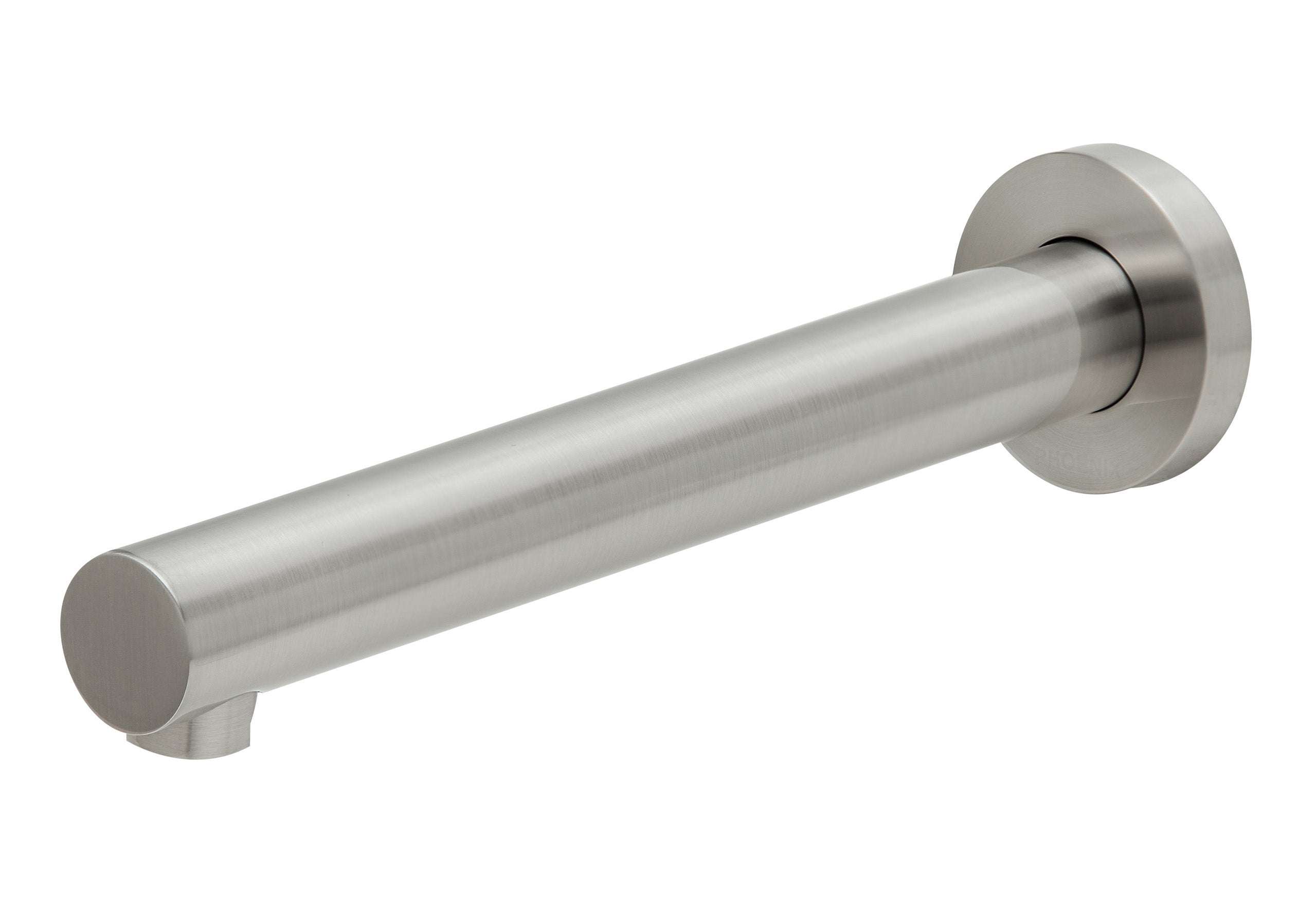 PHOENIX VIVID WALL BATH OUTLET 200MM BRUSHED NICKEL