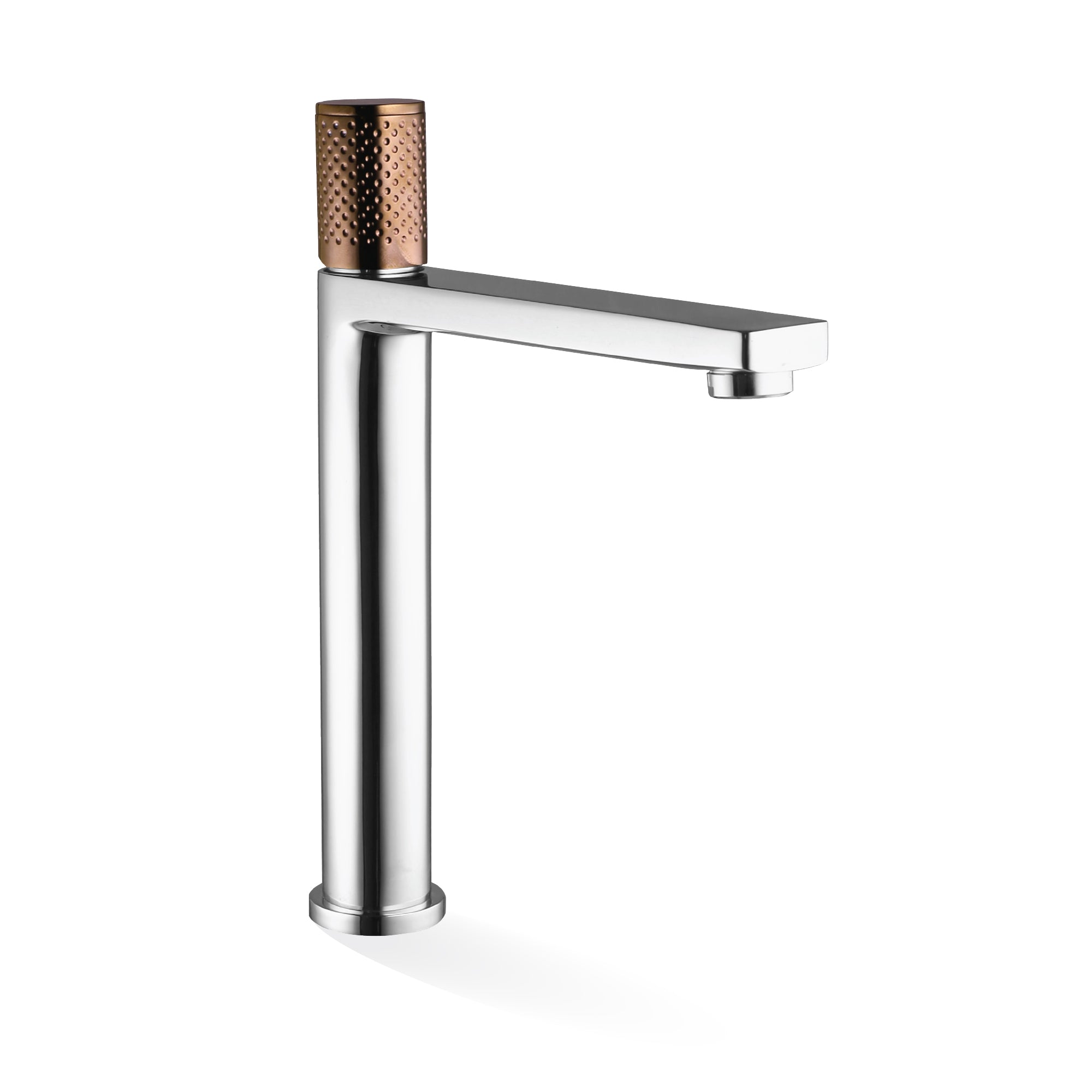 LINKWARE GABE HIGH RISE MIXER CHROME AND ROSE GOLD