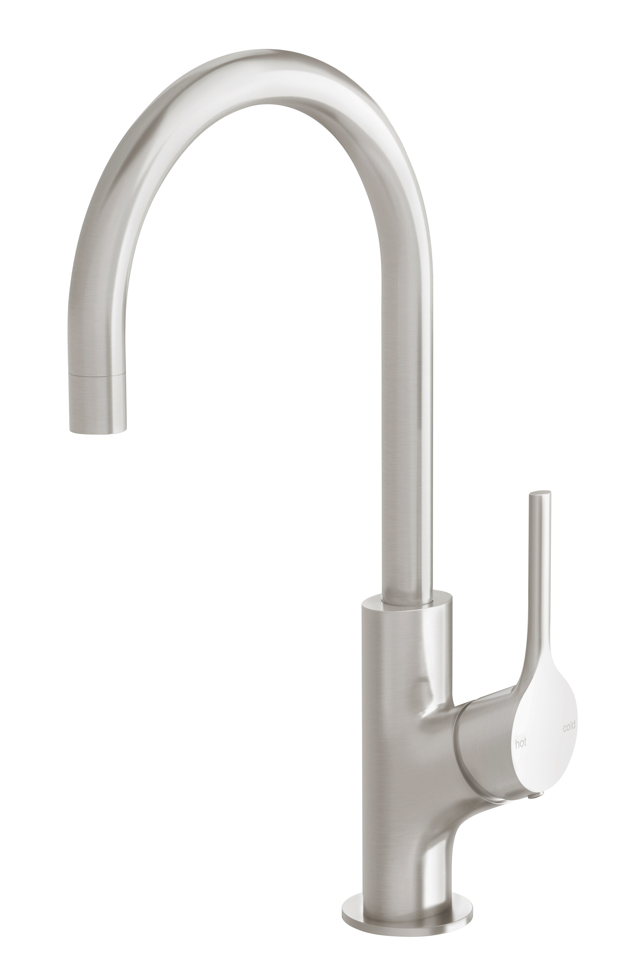 PHOENIX VIVID SLIMLINE LEAD FREE SINK MIXER 160MM BRUSHED NICKEL