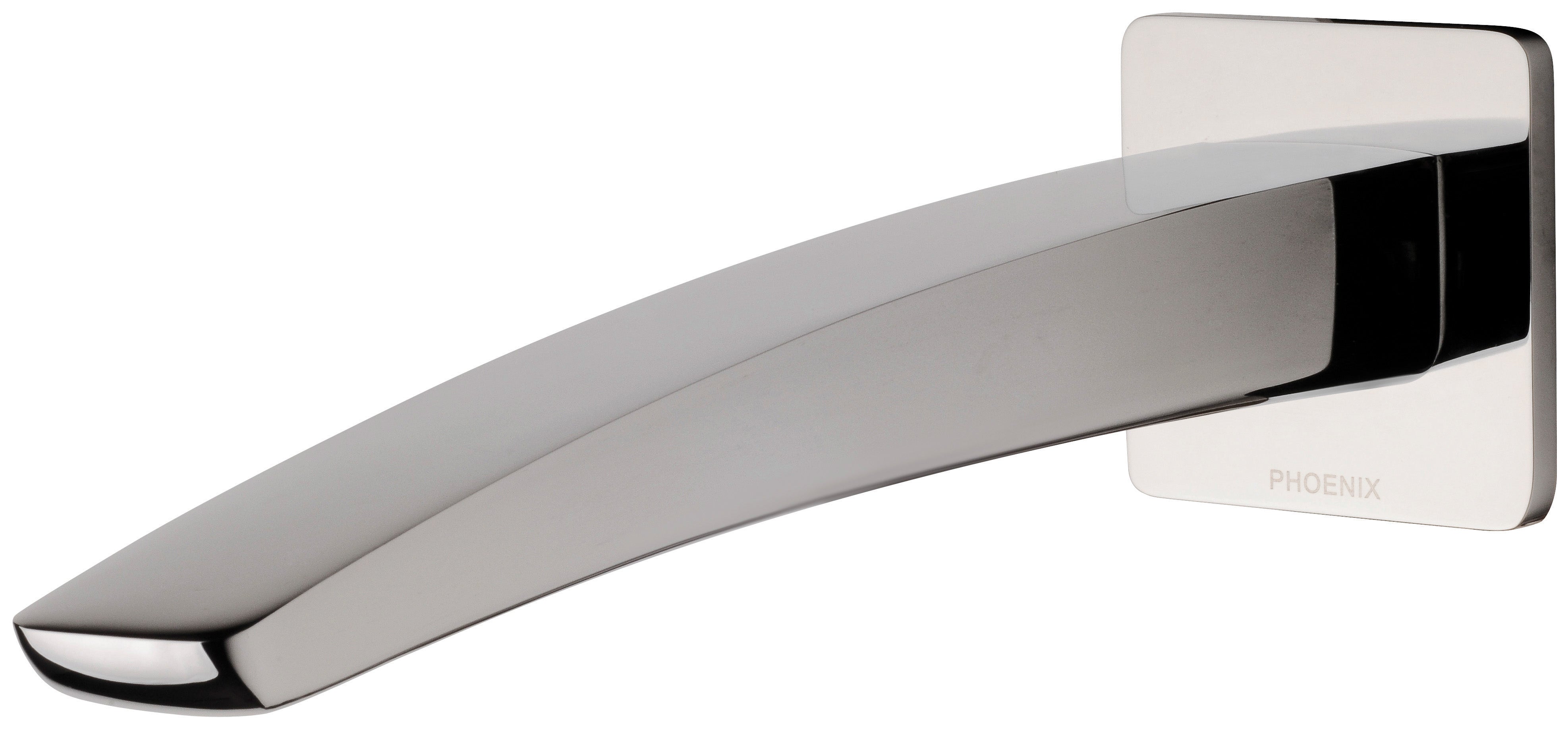 PHOENIX RUSH WALL BATH OUTLET 230MM CHROME