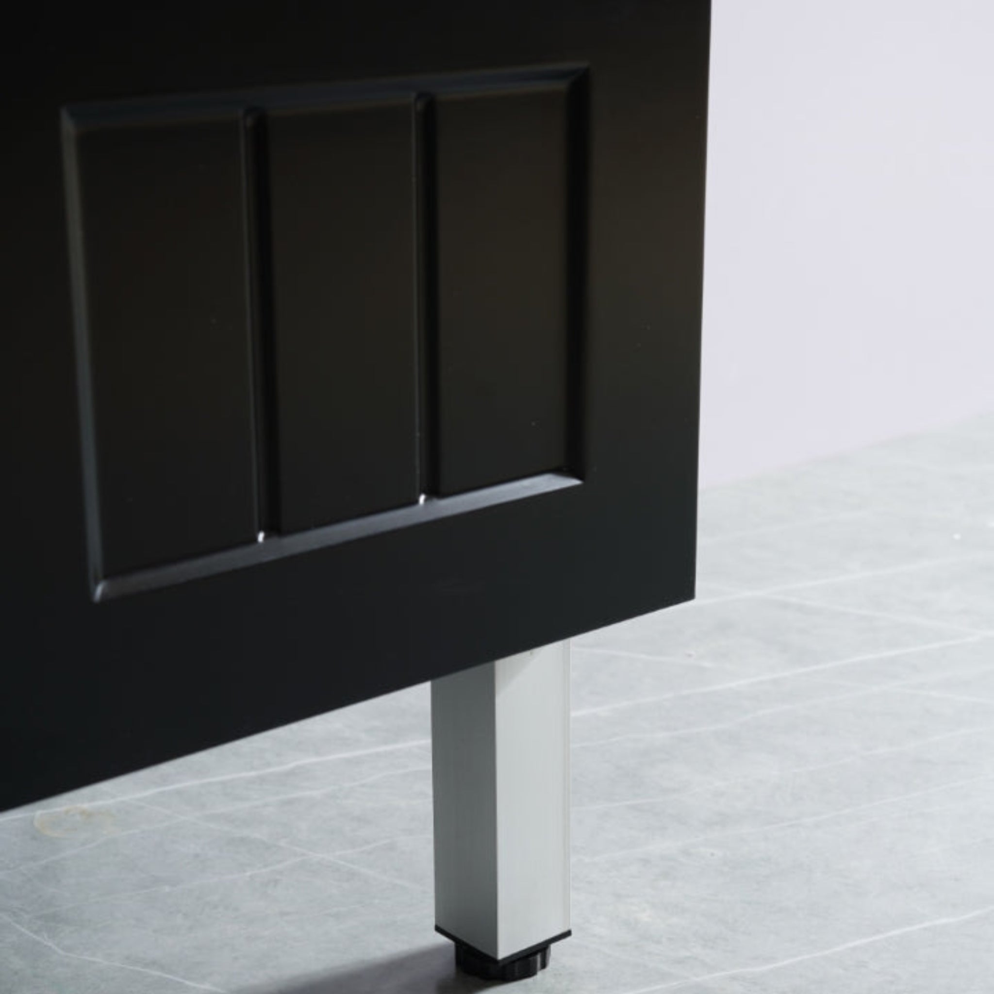 CETO ACACIA SHAKER MATTE BLACK 750MM SINGLE BOWL FLOOR STANDING VANITY (AVAILABLE IN LEFT AND RIGHT HAND DRAWER)