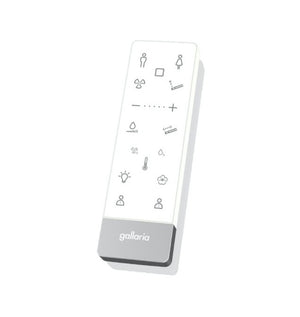 GALLARIA BLACK ALTARETROFIT RIMLESS WALL FACE PAN AND REMOTE BIDET PACKAGE GLOSS WHITE