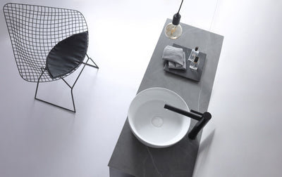 AULIC GARDINIER BASIN GLOSS WHITE 405MM