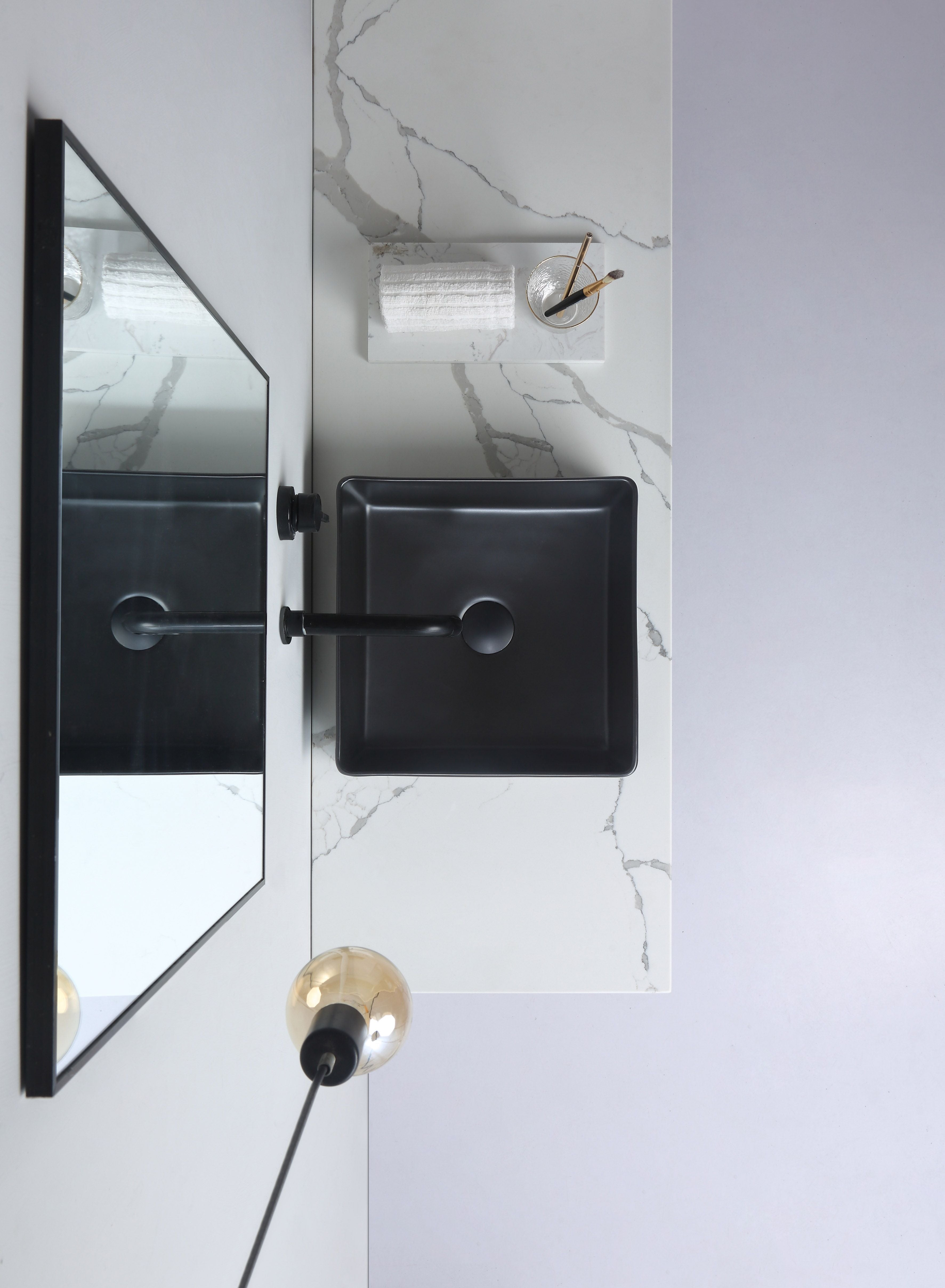 AULIC MACLEOD BASIN MATTE BLACK 365MM