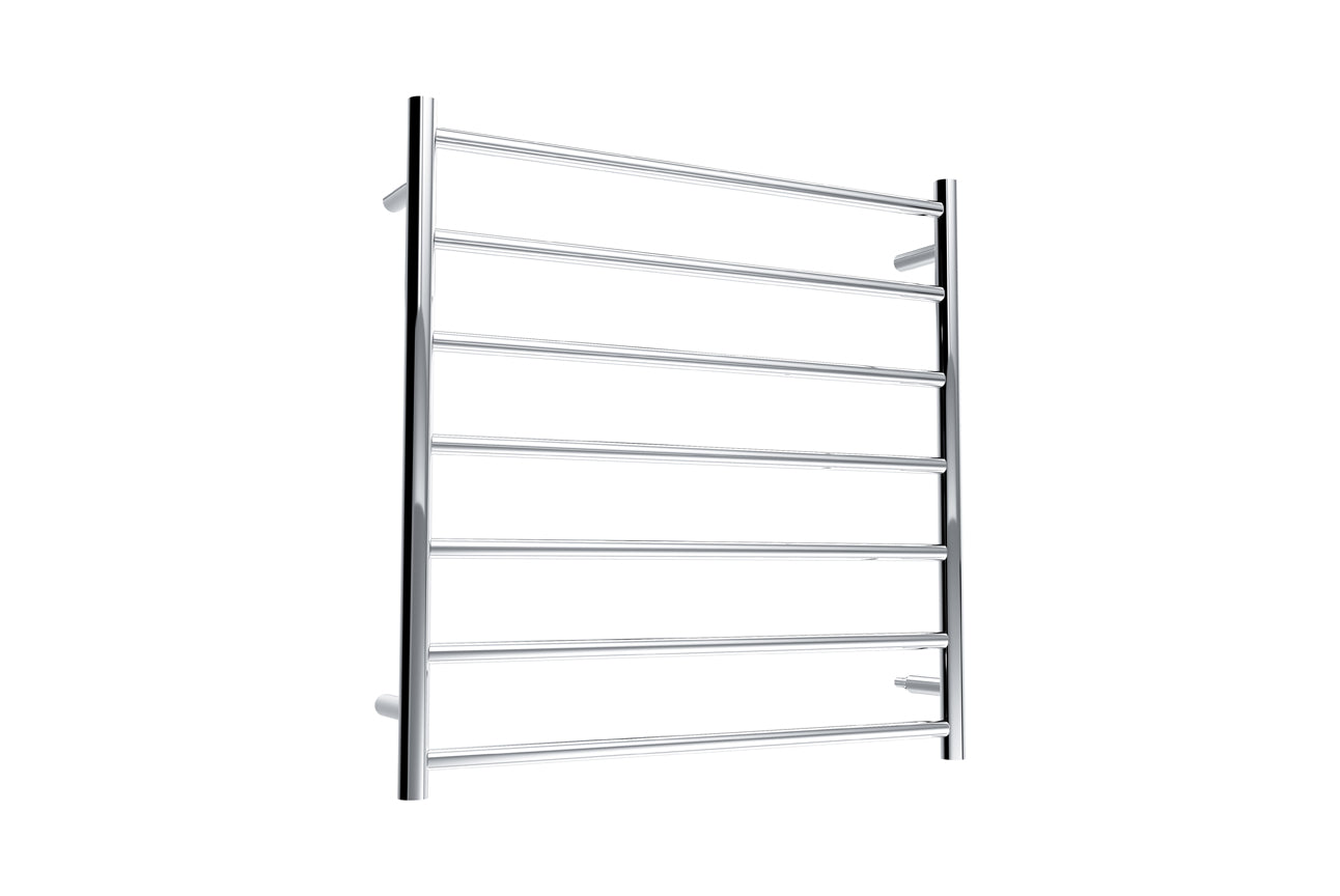LINSOL ALLEGRA 7 BAR HEATED TOWEL RAIL CHROME 750MM