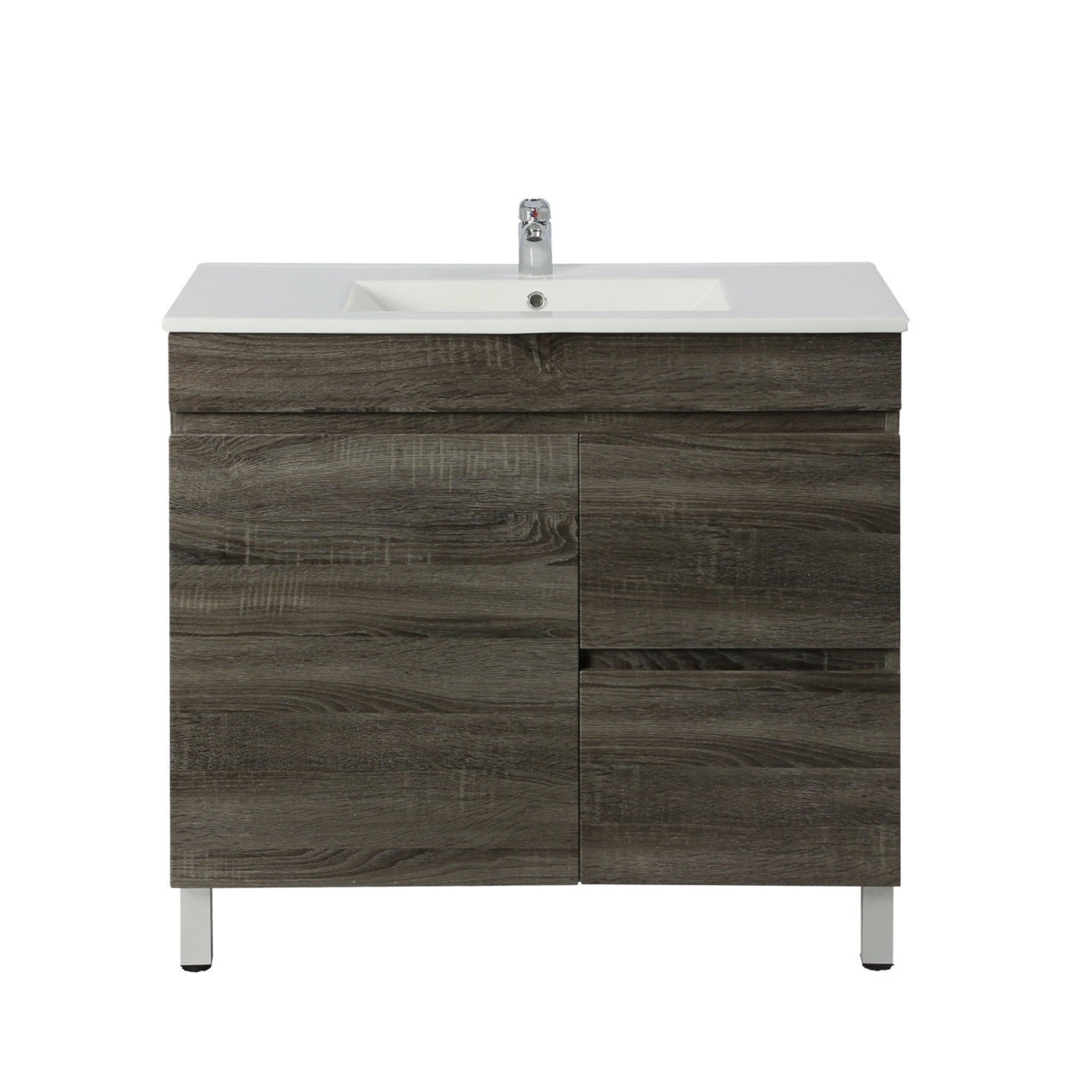 POSEIDON BERGE 750MM FLOOR STANDING VANITY (AVAILABLE IN LEFT HAND DRAWER AND RIGHT HAND DRAWER)