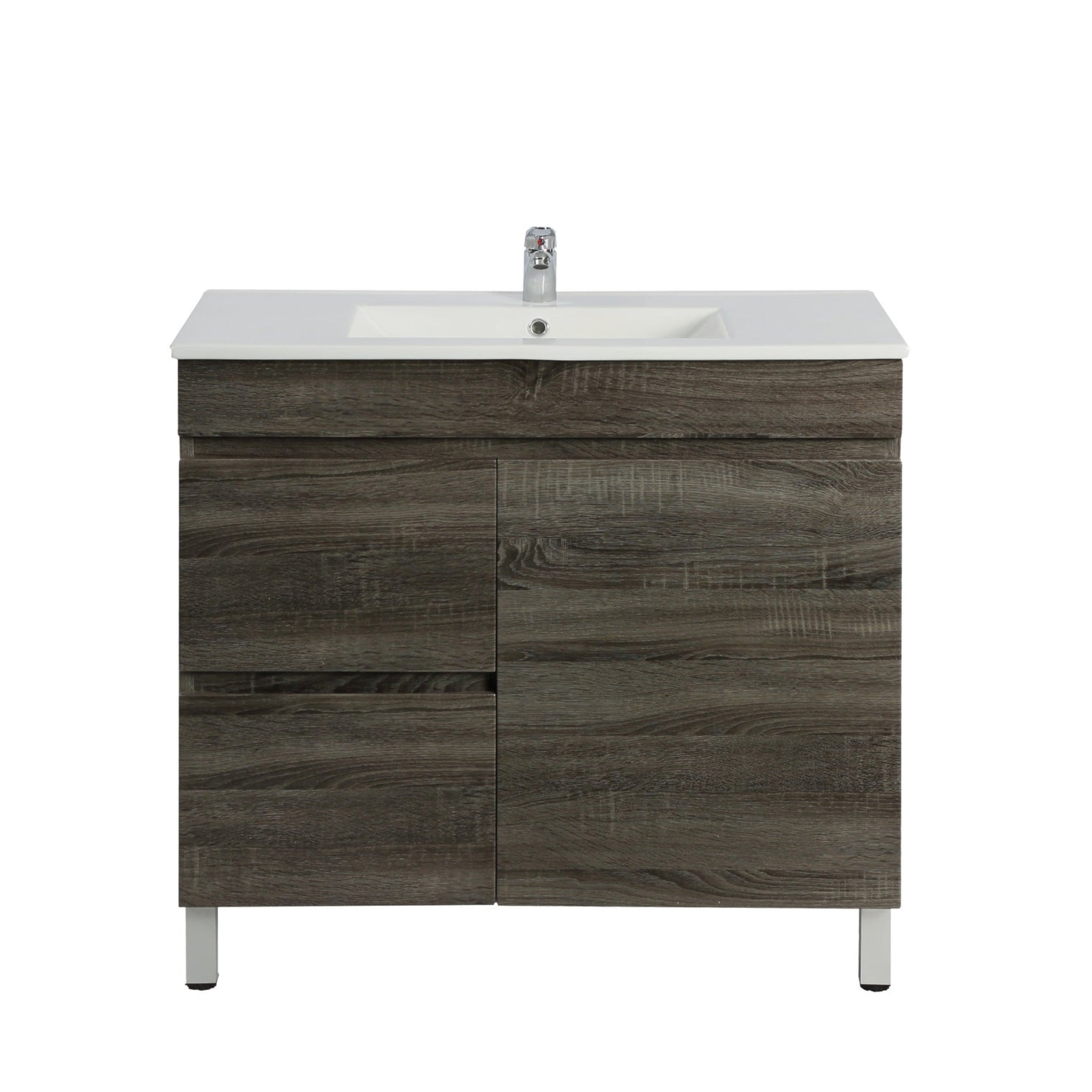 POSEIDON BERGE 750MM FLOOR STANDING VANITY (AVAILABLE IN LEFT HAND DRAWER AND RIGHT HAND DRAWER)