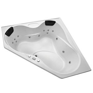 BROADWAY ALCAZAR SPA BATHTUB WHITE 1510MM WITH 16-JETS