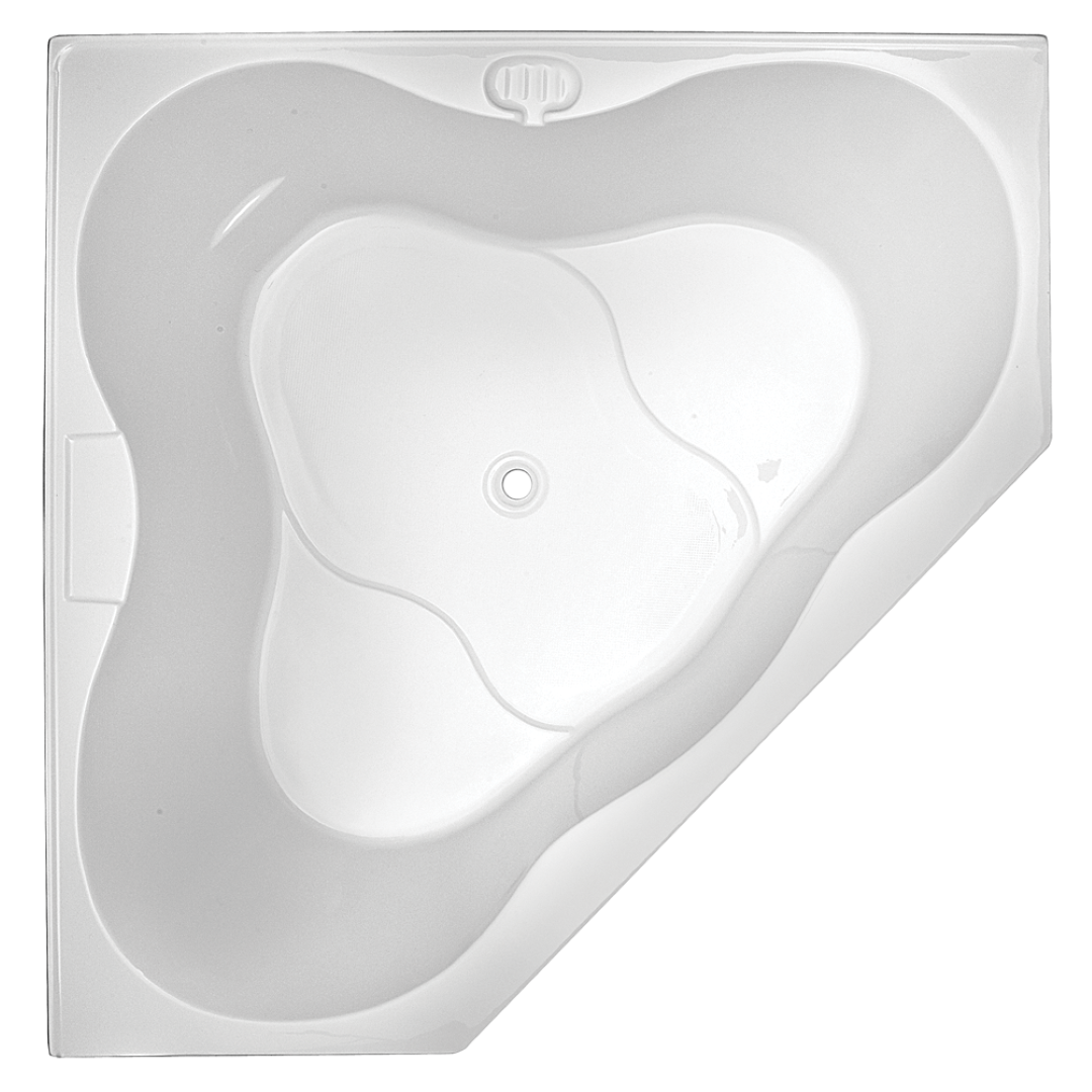 BROADWAY ALMINA BUILT IN BATHTUB WHITE 1285MM