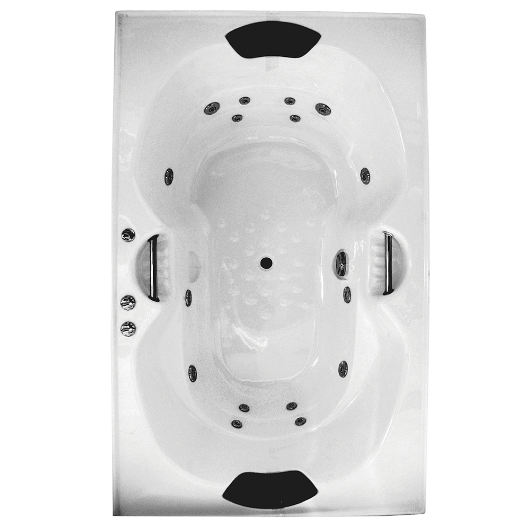 BROADWAY ANDORRA SPA BATHTUB WHITE 1790MM WITH JET