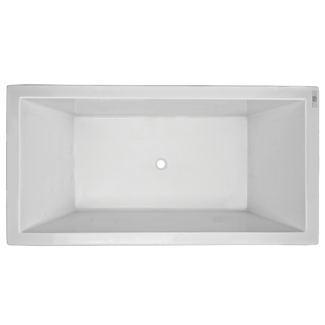 BROADWAY CATOLINA BUILT-IN BATH GLOSS WHITE (AVAILABLE IN 1550MM, 1680MM AND 1800MM)