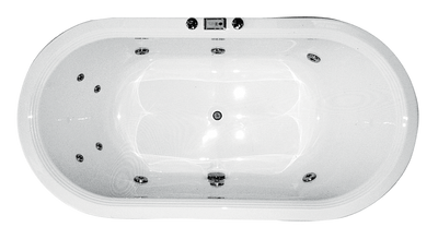 BROADWAY ESTELLA SPA BATHTUB WHITE 1820MM WITH JET CONFIGURATION