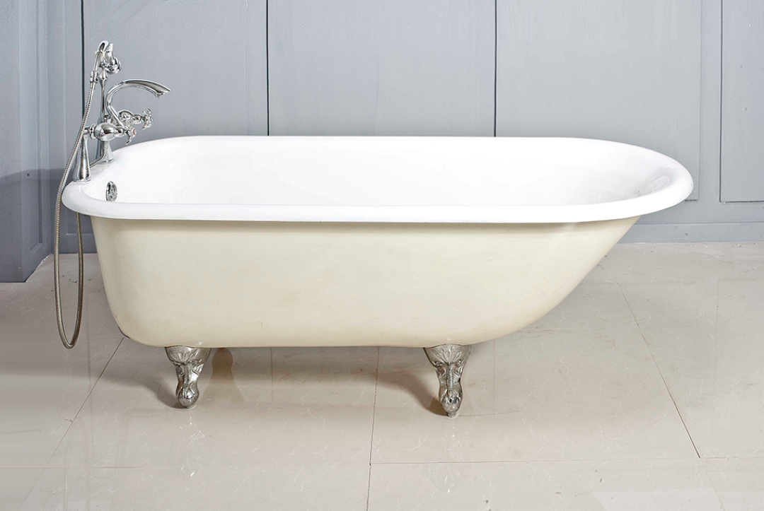 BROADWAY LION CLAWFOOT BATH WHITE (AVAILABLE IN 1530MM AND 1710MM)