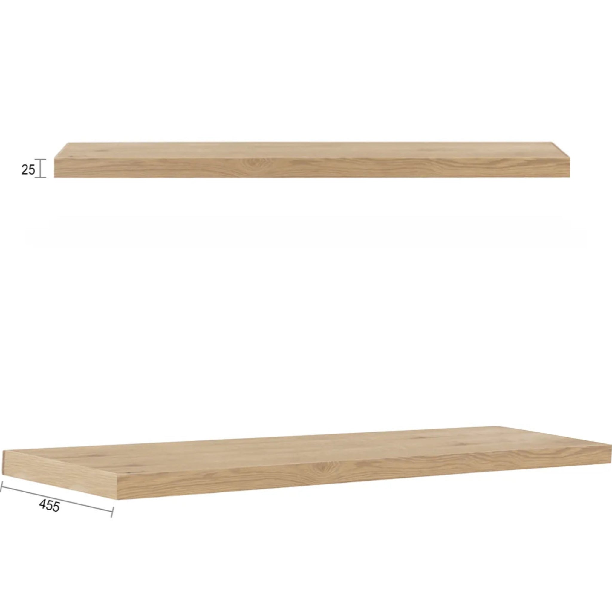 OTTI BYRON NATURAL OAK 600MM SINGLE BOWL FLOOR STANDING VANITY