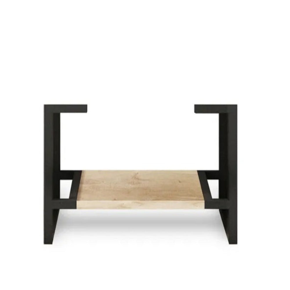 OTTI BYRON NATURAL OAK 600MM SINGLE BOWL FLOOR STANDING VANITY