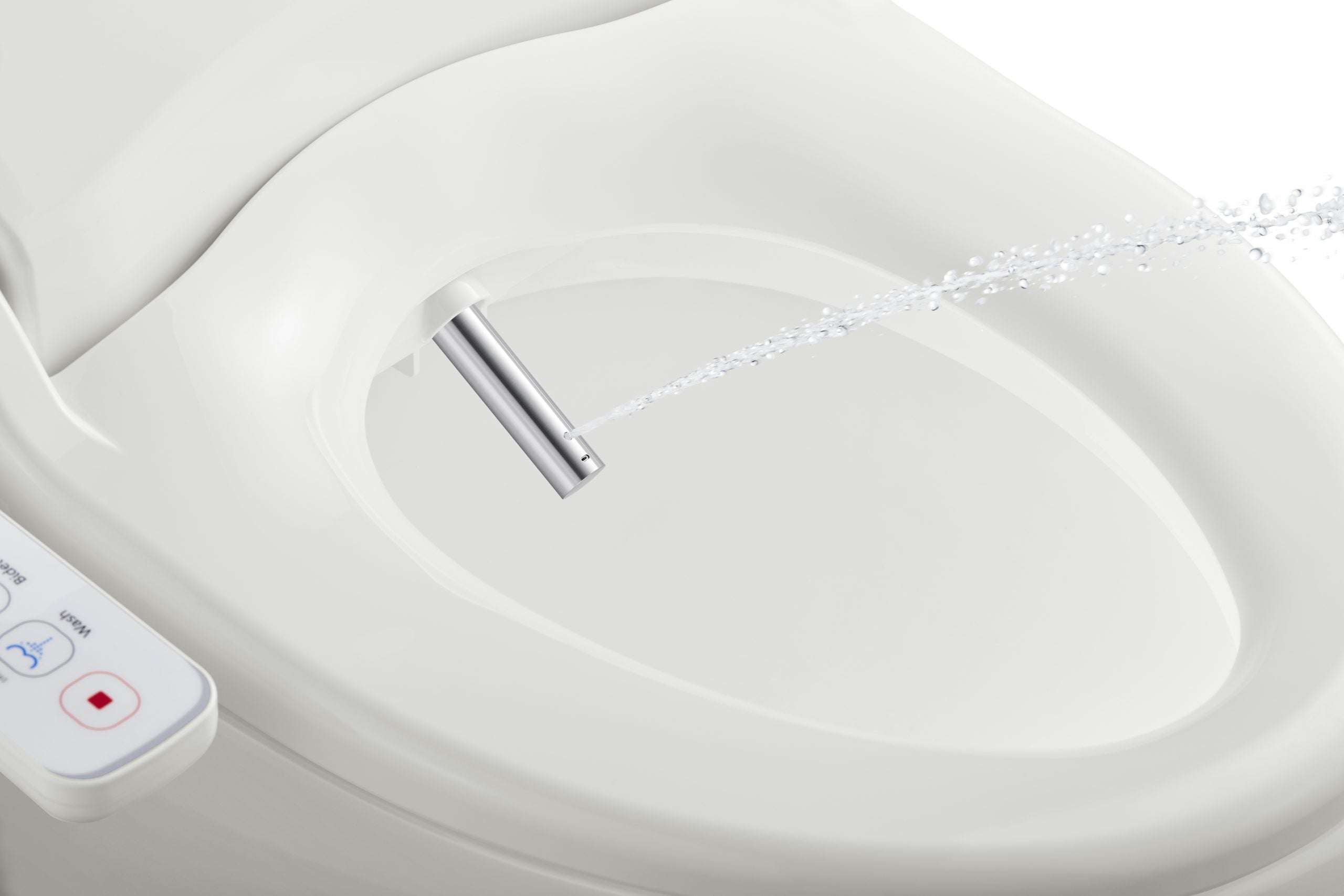DIB BIDET WITH SIDE CONTROL GLOSS WHITE